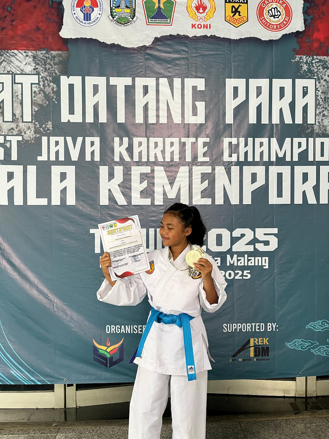 Septia Sava Ramadhani Bawa Pulang Medali Perak